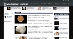 Desktop Screenshot of newsoftheuniverse.com